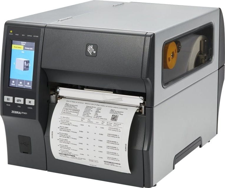 Imprimante termice - Imprimantă de etichete cu transfer termic ZT421 semi-industrială Zebra (ZT42163-T0E0000Z)
