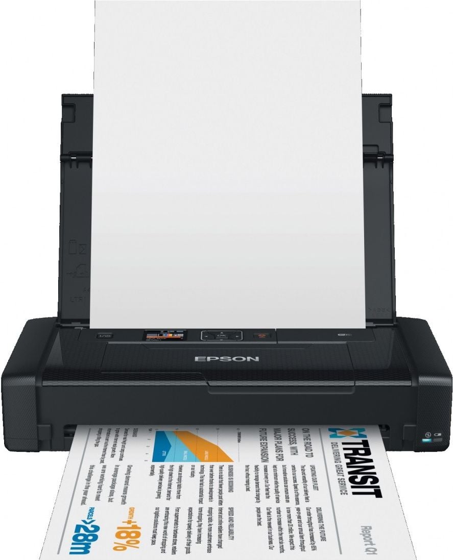Imprimante si multifunctionale - Imprimanta Inkjet color Epson WF-100W, A4+, Wireless