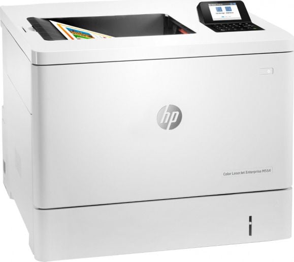 Imprimante si multifunctionale - Imprimantă laser HP Color LaserJet Enterprise M554dn (7ZU81A)