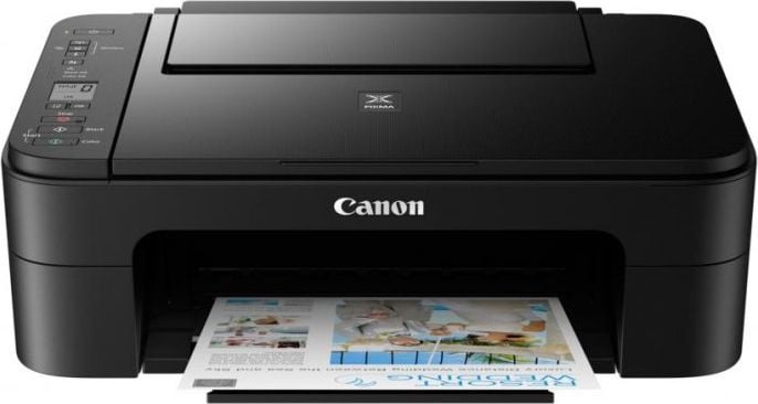 Imprimante si multifunctionale - Imprimanta Multifunctionala inkjet Canon Pixma TS3350 , wifi , negru
