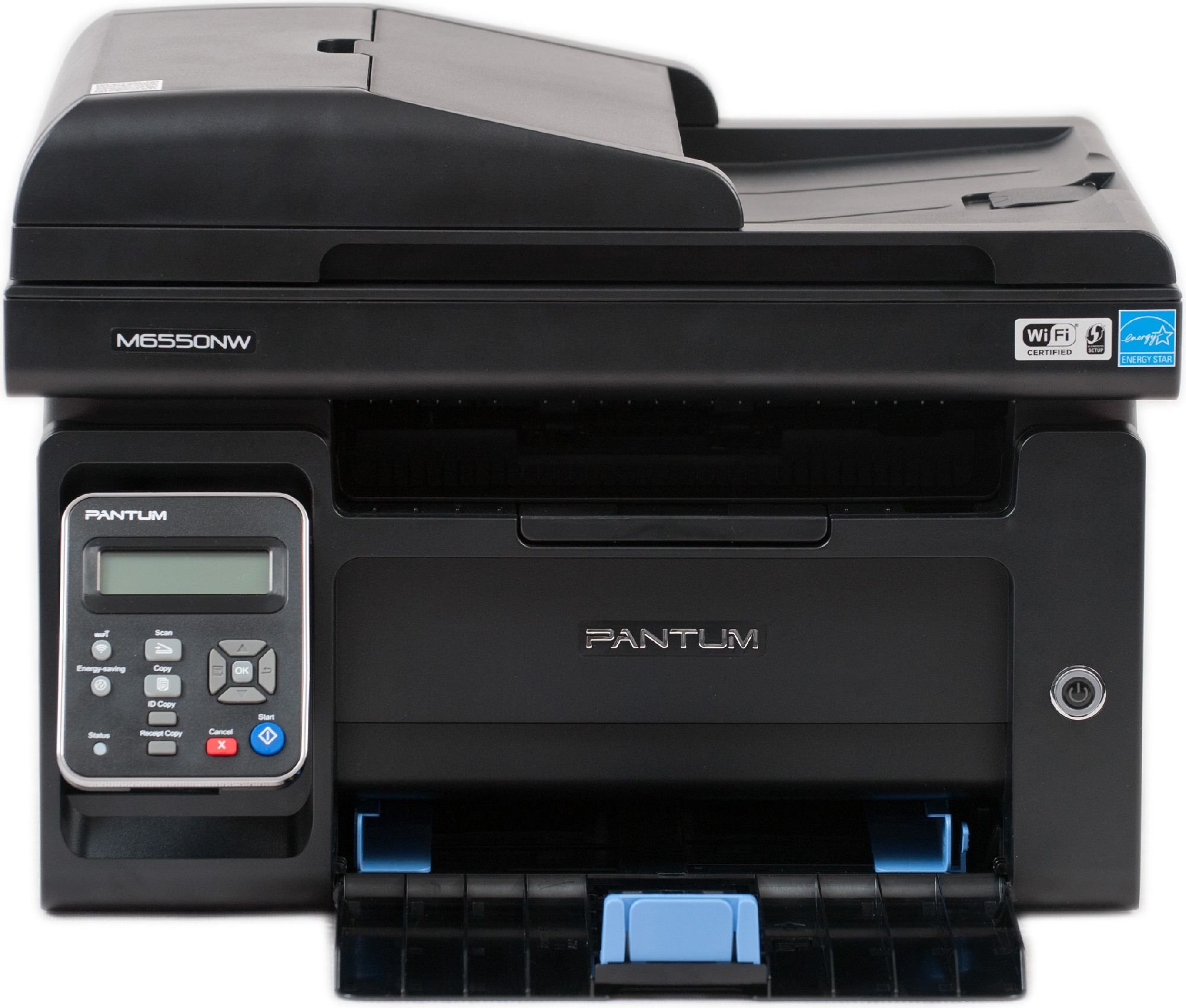 Imprimante si multifunctionale - Imprimanta multifunctionala laser monocrom Pantum M6550NW, Print, Copy, Scan, ADF, Wi-Fi