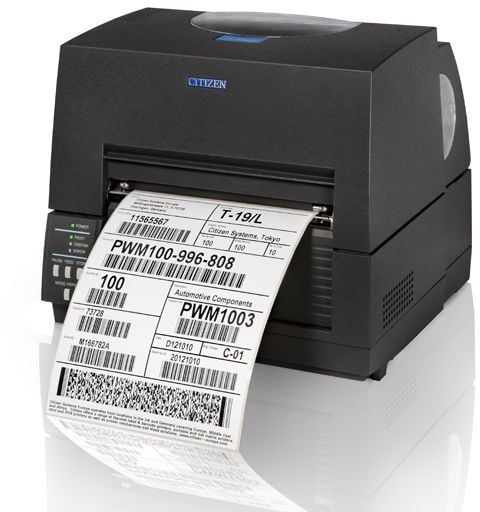 Imprimanta termica de etichete Citizen CL-S6621 , Negru , Staționar , Reţea
