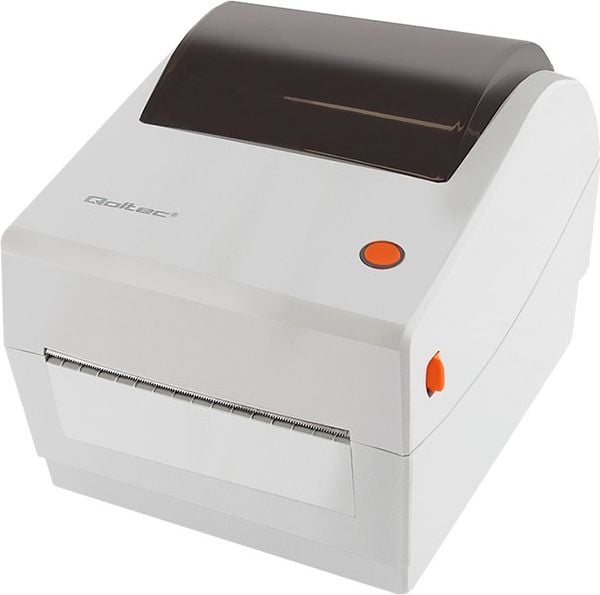 Imprimante termice - Imprimanta termica de etichete Qoltec Termiczna ,  Industrial , Lățimea benzii  26,7 mm si 120 mm