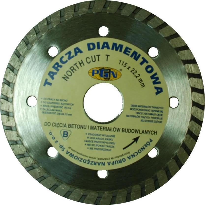 IN CORPORE Disc diamantat 180x22.2mm NORTH CUT T - 05240