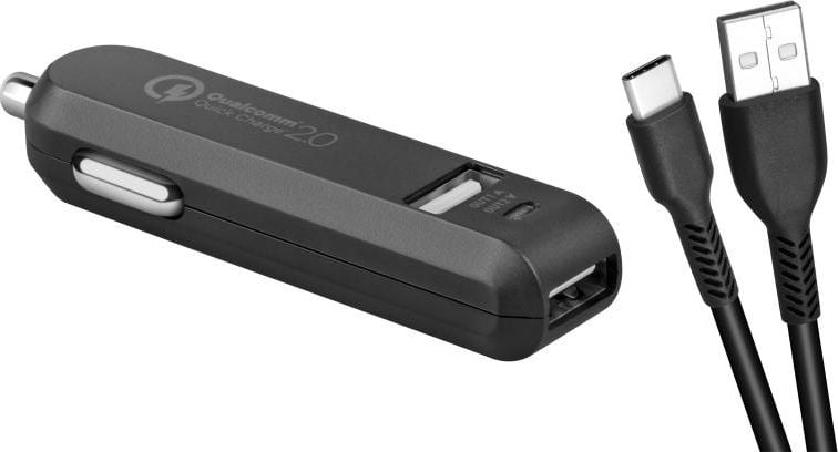 Încărcător Avacom CarMAX 2 2x USB-A 2A (NACL-QC2XC-KK)