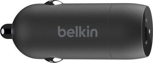 Încărcător Belkin 30W PD PPS USB-C Încărcător auto Negru