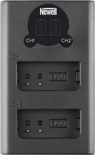 Incarcator dual DL-USB-C BLN1, Newell, Negru