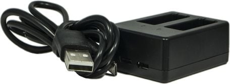 Încărcător dublu USB Xrec pentru AHDBT-501 / GoPro HERO 7 6 5 BLACK