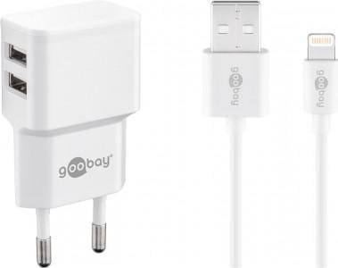 Încărcător Goobay 2x USB-A 2,4A (JAB-5957203)