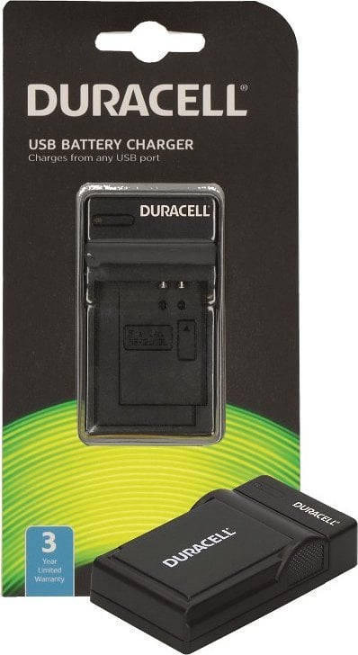 Încărcător pentru cameră Duracell Încărcător Duracell cu cablu USB pentru DR9967/LP-E10