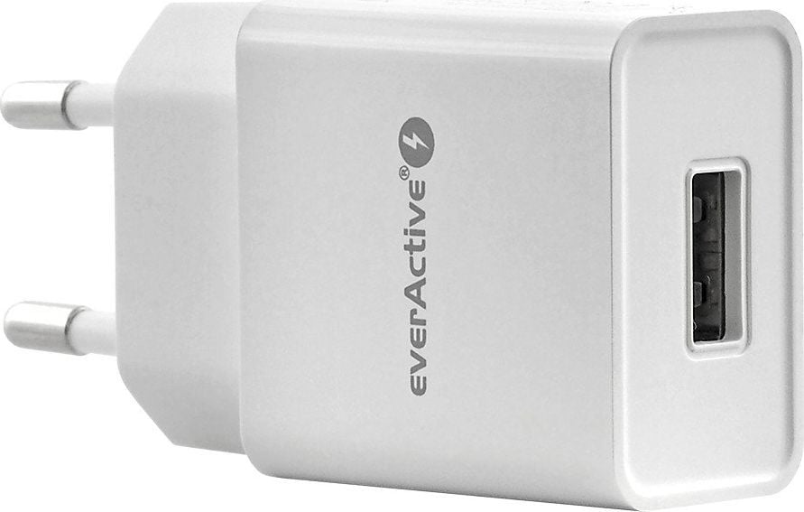 Incarcator retea priza Everactive SC-200, smart USB Charger, 2.4A, 12W, alb