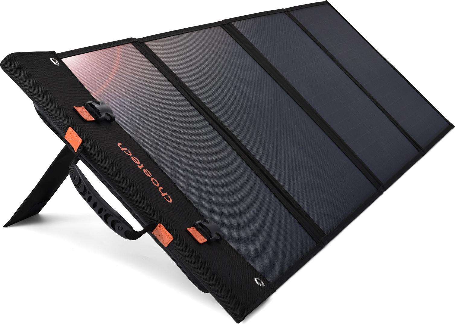Încărcător solar Choetech Încărcător solar pliabil Choetech 120W 1 x USB tip C / 2 x USB tip A (SC008)