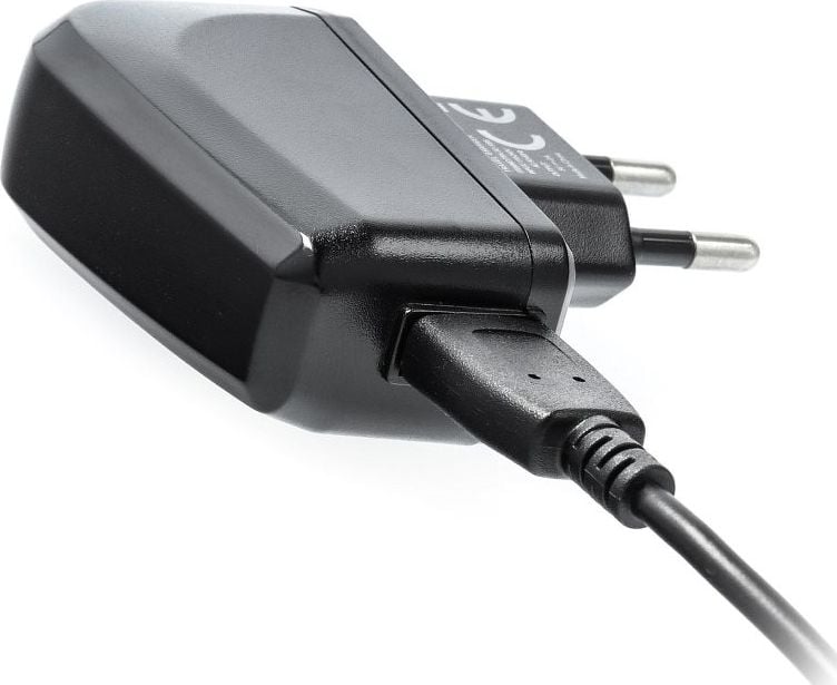 Incarcator USB universal (max 2a) + Cablu detasabil Micro Blue Star, OEM, Negru