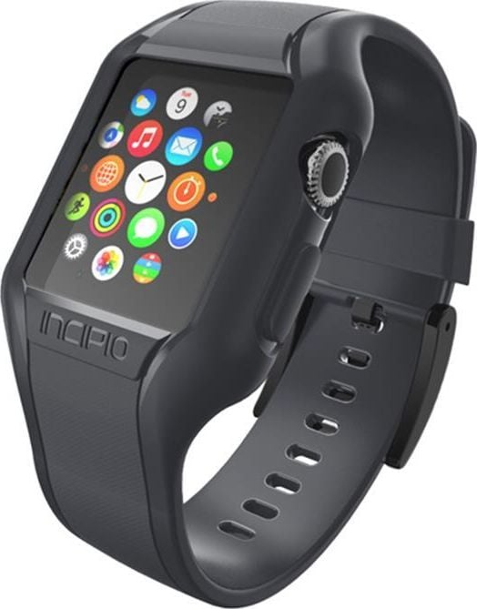 Incipio Incipio NGP Strap - Curea flexibilă pentru Apple Watch 38 mm (fumuri)