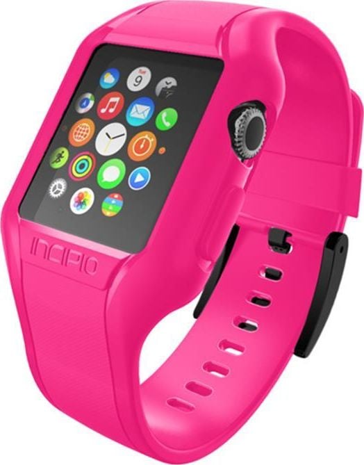 Incipio Incipio NGP Strap - Curea flexibilă pentru Apple Watch 38 mm (roz)