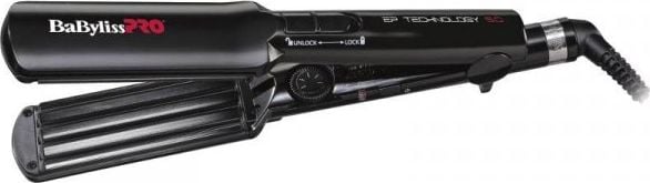 Încălzire Babyliss PRO Perii Curling fiare de călcat EP-TECH IRON 38mm CRIMPING