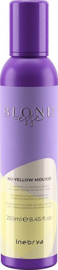 Inebrya INEBRYA_Blondesse Mousse No-Yellow Mousse pentru păr blond, decolorat, cu dungi și cărunt 250 ml