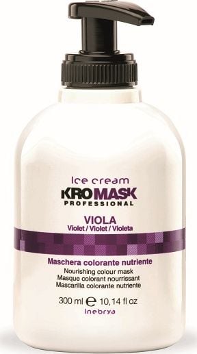 Inebrya INEBRYA_Ice Cream Kromask Professional Viola Masca pentru toate tipurile de par Violet 300ml