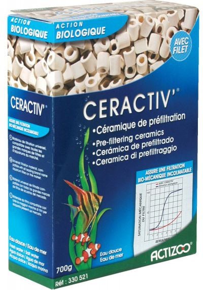 Inele ceramice pentru acvariu, Ceractiv, Zolux, 1 L, 700g