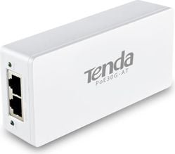 Injector Tenda Gigabit Ethernet, 30W, 802.3at, 802.3af, 48V, PD (POE30G-AT)