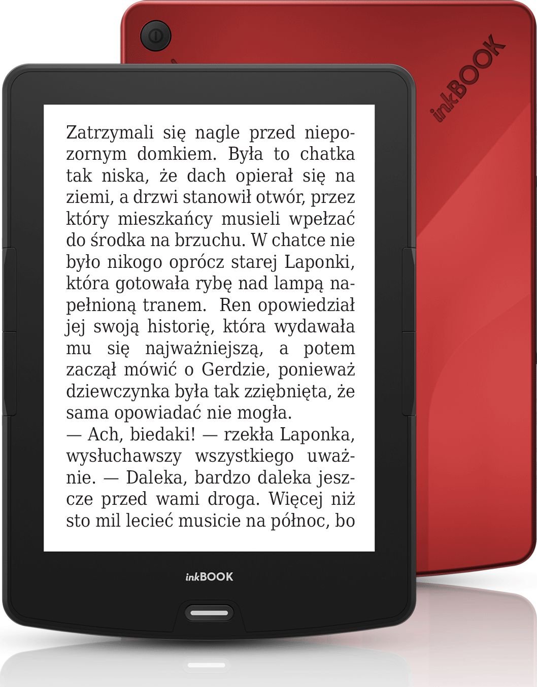 eBook Reader - inkBOOK Calypso Plus cititor roșu