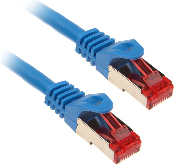 Cablu de rețea InLine 2m Cat.6 1000 Mbit RJ45 - albastru ( 76402B )