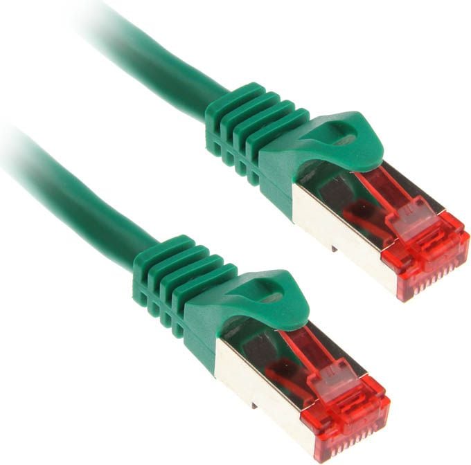Cablu inline 2m Cat.6 cablu de retea 1000 Mbit RJ45 - verde (76402G)