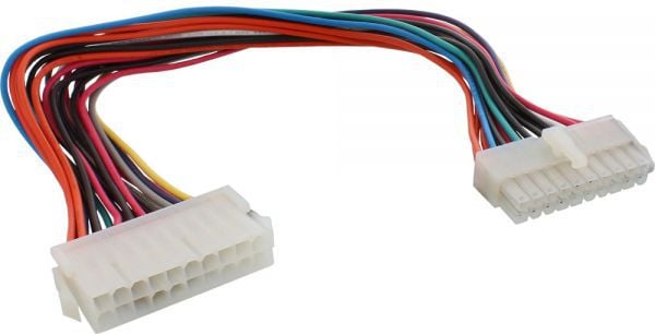 Cablu cablu prelungitor inline pentru alimentare ATX 20 Pin 0.30m - 26640
