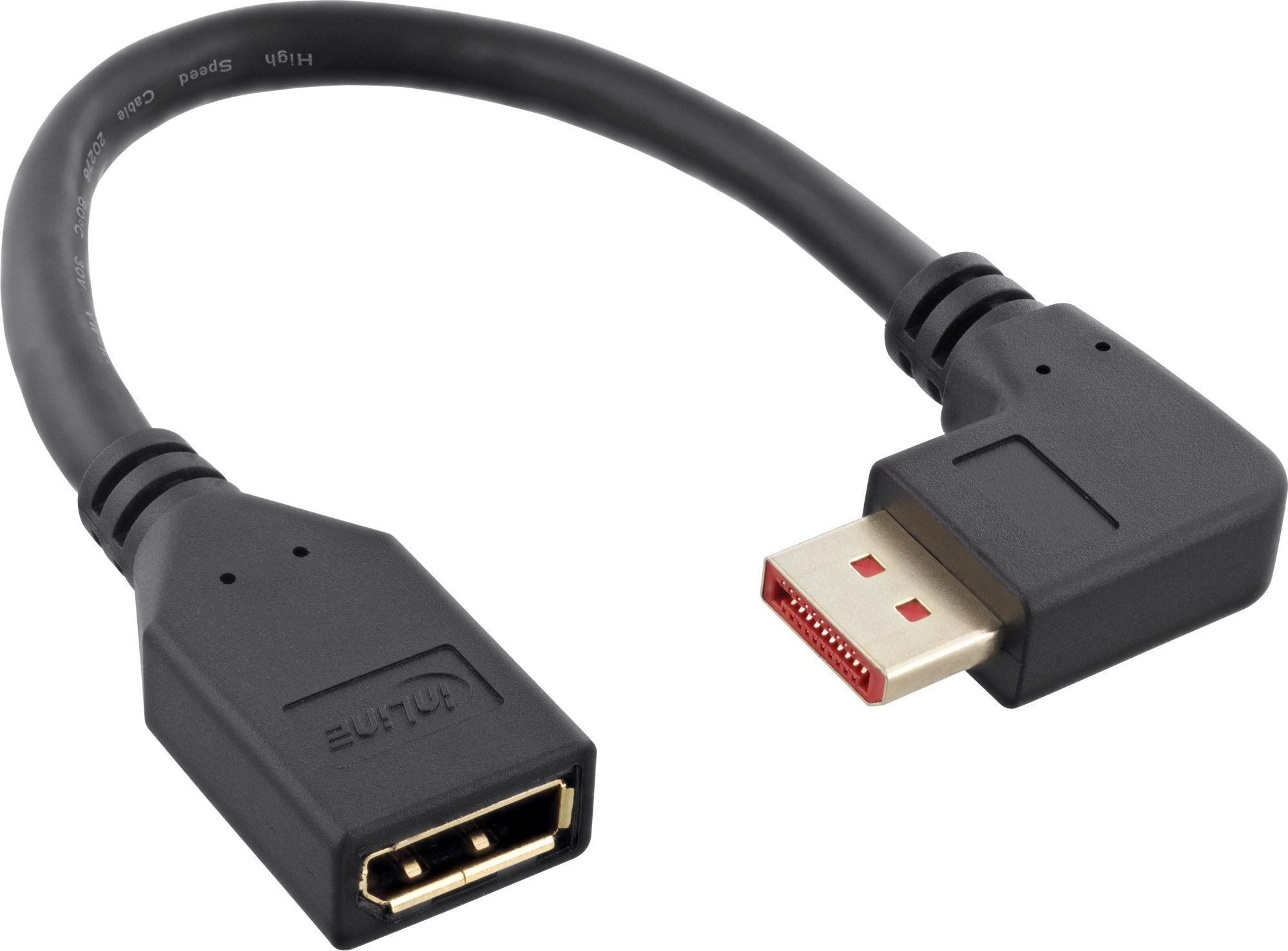 InLine DisplayPort - cablu DisplayPort 0,15 m negru (17159R)