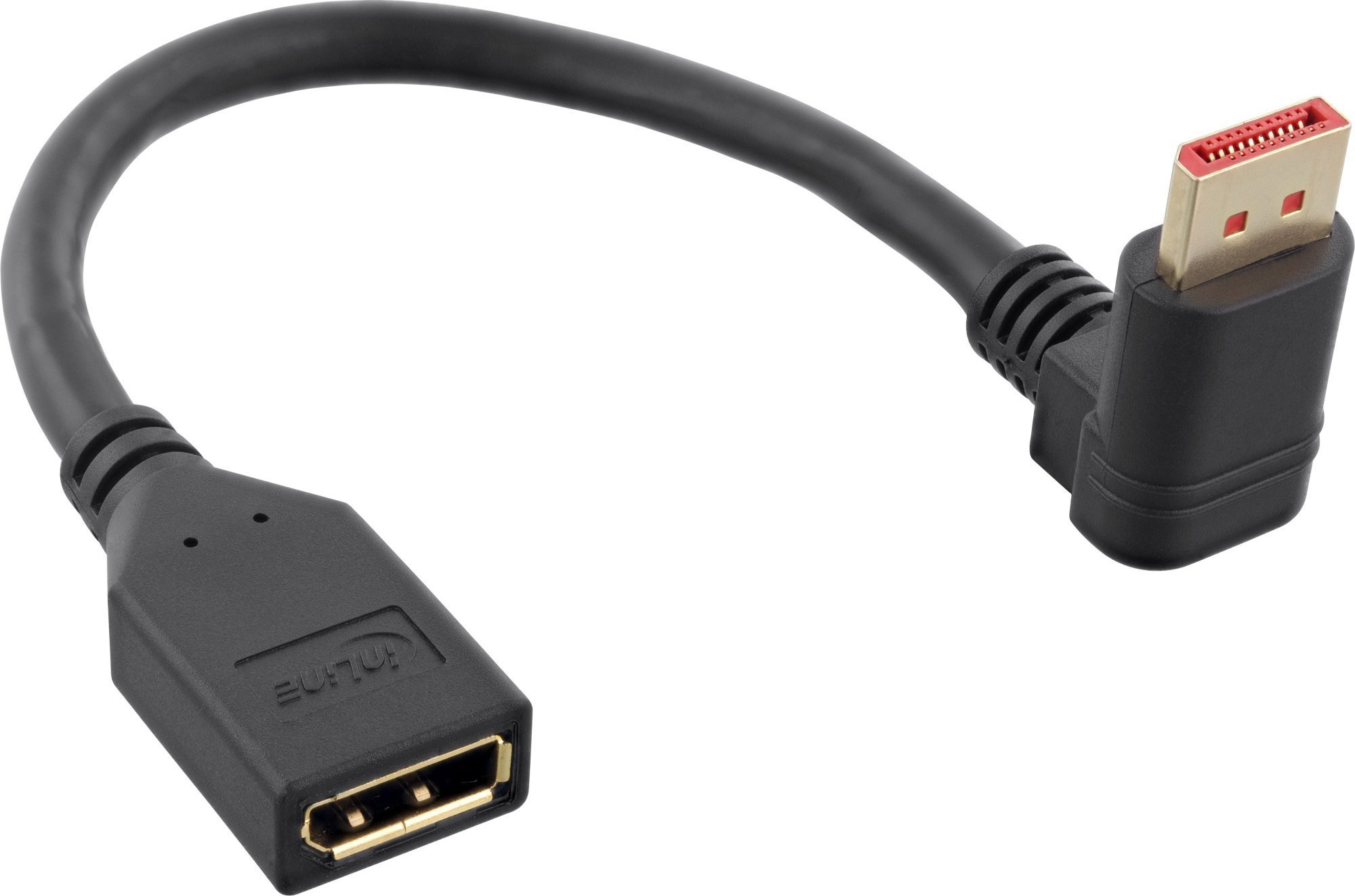 InLine DisplayPort - cablu DisplayPort 0,15 m negru (17159U)