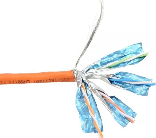 InLine InLine Cable Cablu solid de instalare 250MHz S/STP Cat.6 CU AWG23 Fara halogen 50m