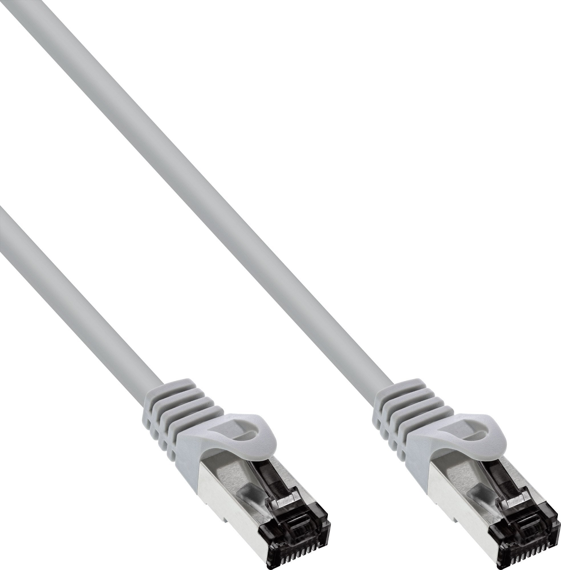 InLine InLine® Patch Cable S/FTP PiMF Cat.8.1 fără halogeni 2000MHz gri 0,25 m