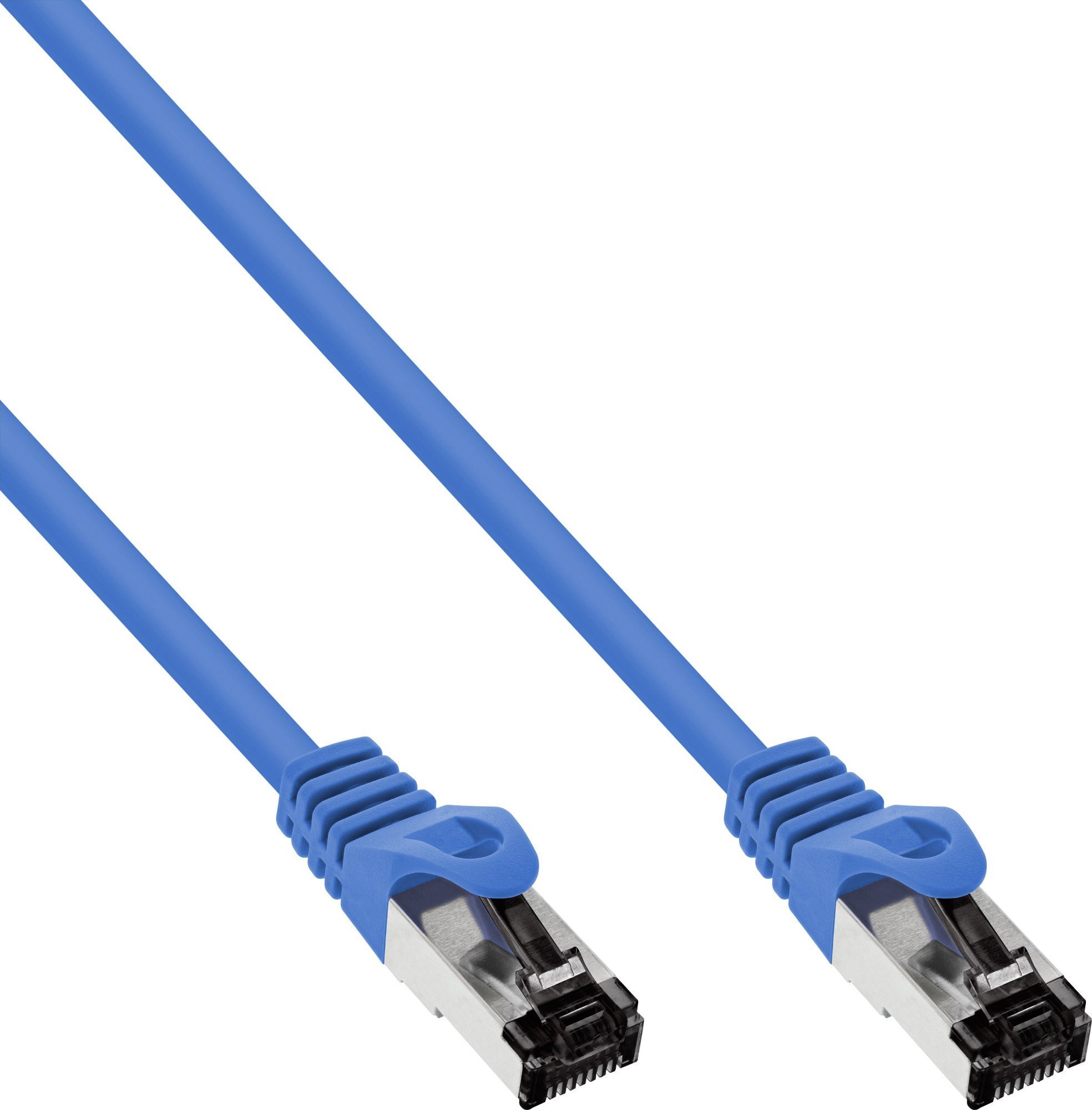 InLine InLine® Patch Cable S/FTP PiMF Cat.8.1 fără halogeni 2000MHz albastru 0,25 m