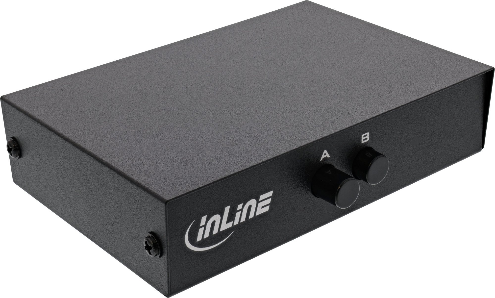 Comutator serial InLine InLine® manual cu 2 porturi, RS232, Sub-D cu 9 pini