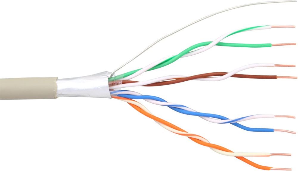 Cablu inline Cablu de instalare tefoniczny 4x2x0.6mm ecranate, 100 (69 987)