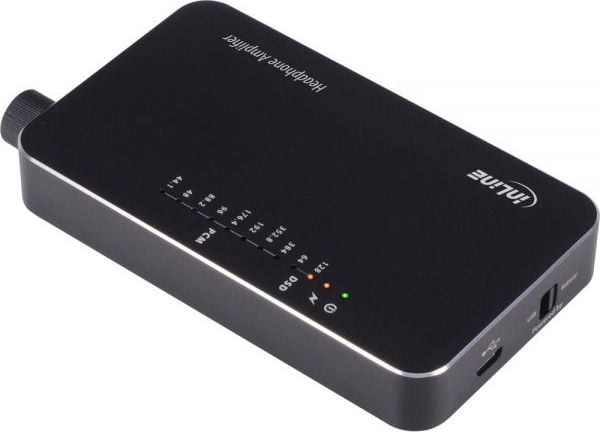 Amplificatoare casti - InLine Mobile AmpUSB, HiRes audio HiFi DSD USB DAC audio, amplificator pentru casti, 384kHz / 32bit - 99205I