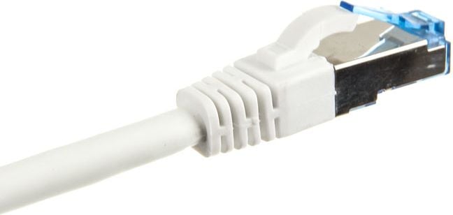 Cablu inline Patch cord Cat.6 S / FTP (PIMF), 500MHz, alb, 1m (76811W)