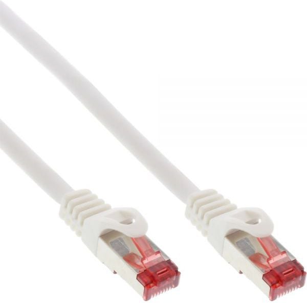 Cablu inline Patchcord S/FTP, PiMF, Cat.6, PVC, alb 0.3m (76433W)