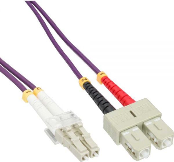 De fibra optica patch-uri LC / SC 50/125 gm, 5m OM4 (88645P)