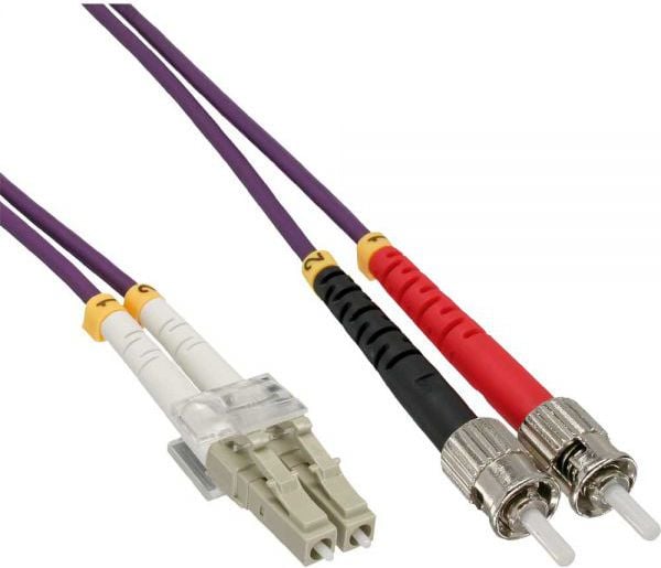 Cablu inline De fibra optica patch-uri LC / ST 15m 50/125 gm OM4 (88515P)