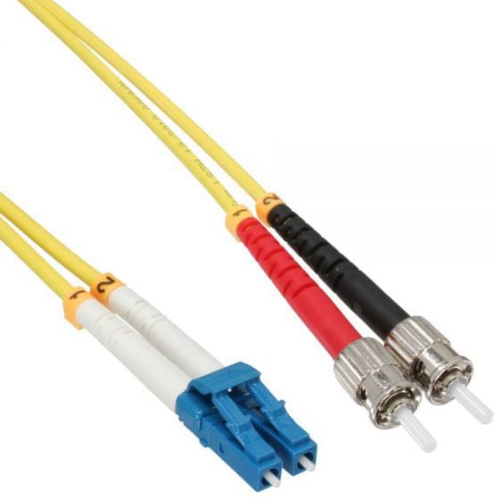 Cablu inline Fibra optica patch LC / ST 9 / 10m 125 gm OM2 (88611)