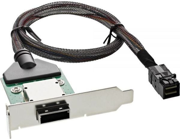 SAS HD Low Profile Adaptor Suport ext. SFF-8088 - ext. 0.5m SFF-8643 (27656)
