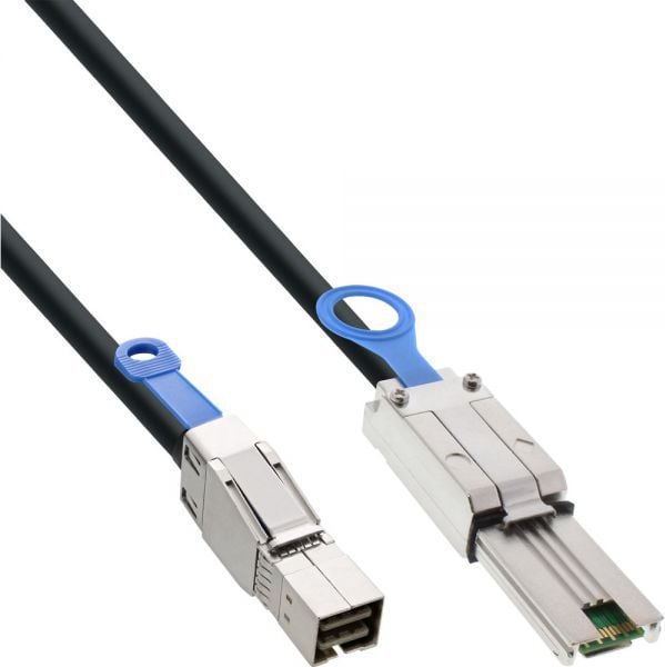 Cablu inline Kabel Mini SAS HD SFF-8644 - SFF-8088 6Gb/s 1m (27639B)