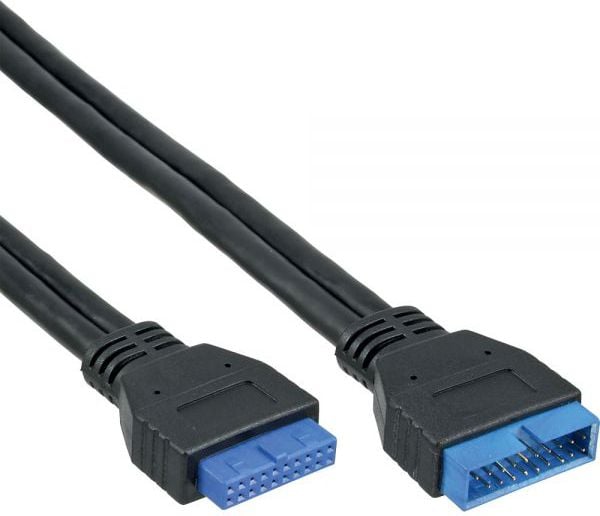 Cablu inline Extensie USB 3.0 antet interna cablu de sex masculin - feminin 0,35M (33448I)