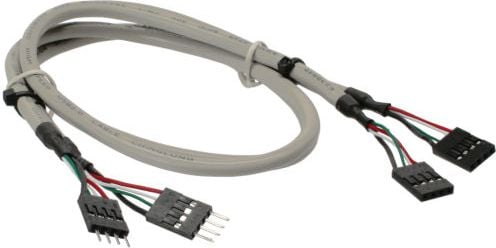 InLine USB 4 pini - USB 4 pini, 0,3 m, gri (33440C)