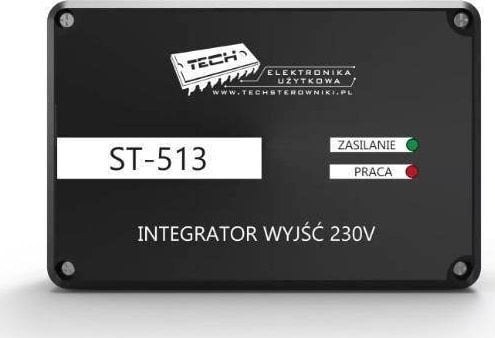Integrator ieșire Tech Tech ST-513 230V, negru ST513BK