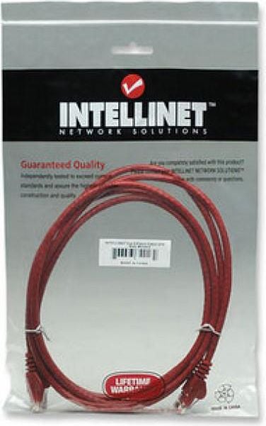 Cablu intellinet network solutions Intellinet RJ45 patch cord Cat. 6 UTP 3m rosu 100% cupru (342179)