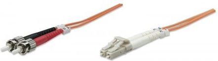 Intellinet Network Solutions Cablu fibră optică duplex LC/ST, 62,5/125 µm, OM1, 3 m (471329)