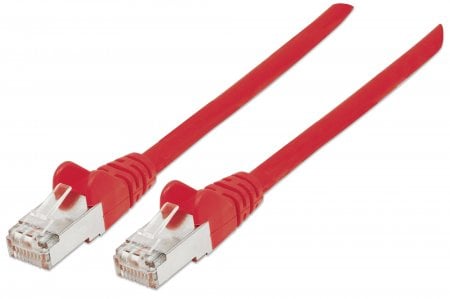 Intellinet Network Solutions Patchcord Cat6A, SFTP, 7.5 m, czerwony (319133)