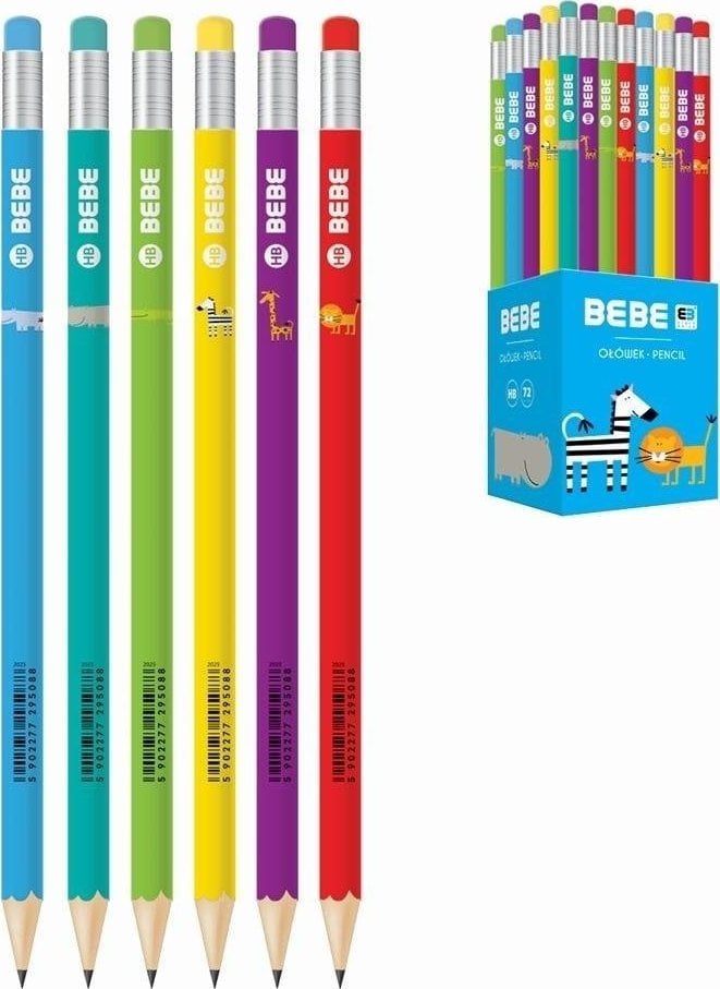 Creion Interdruk HB BB Kids (72 buc)